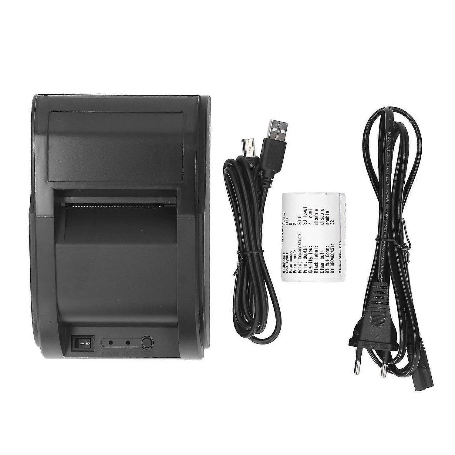 מדפסת תרמית 58A באיכות גבוהה 58 מ"מ תמיכה במדפסת קבלה שולחנית