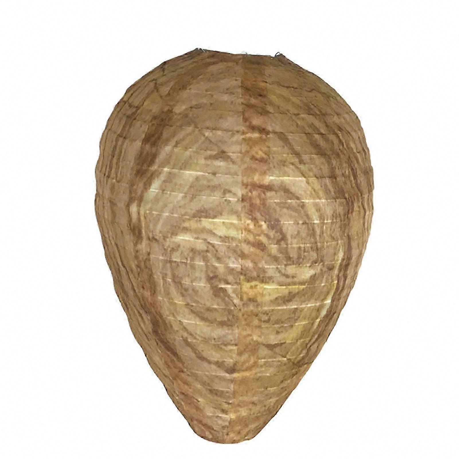 Waterproof Outdoor Wasp Nest Decoy for Garden, Yard, Patio - Drive Wasps Away with Artificial Wasp Nests