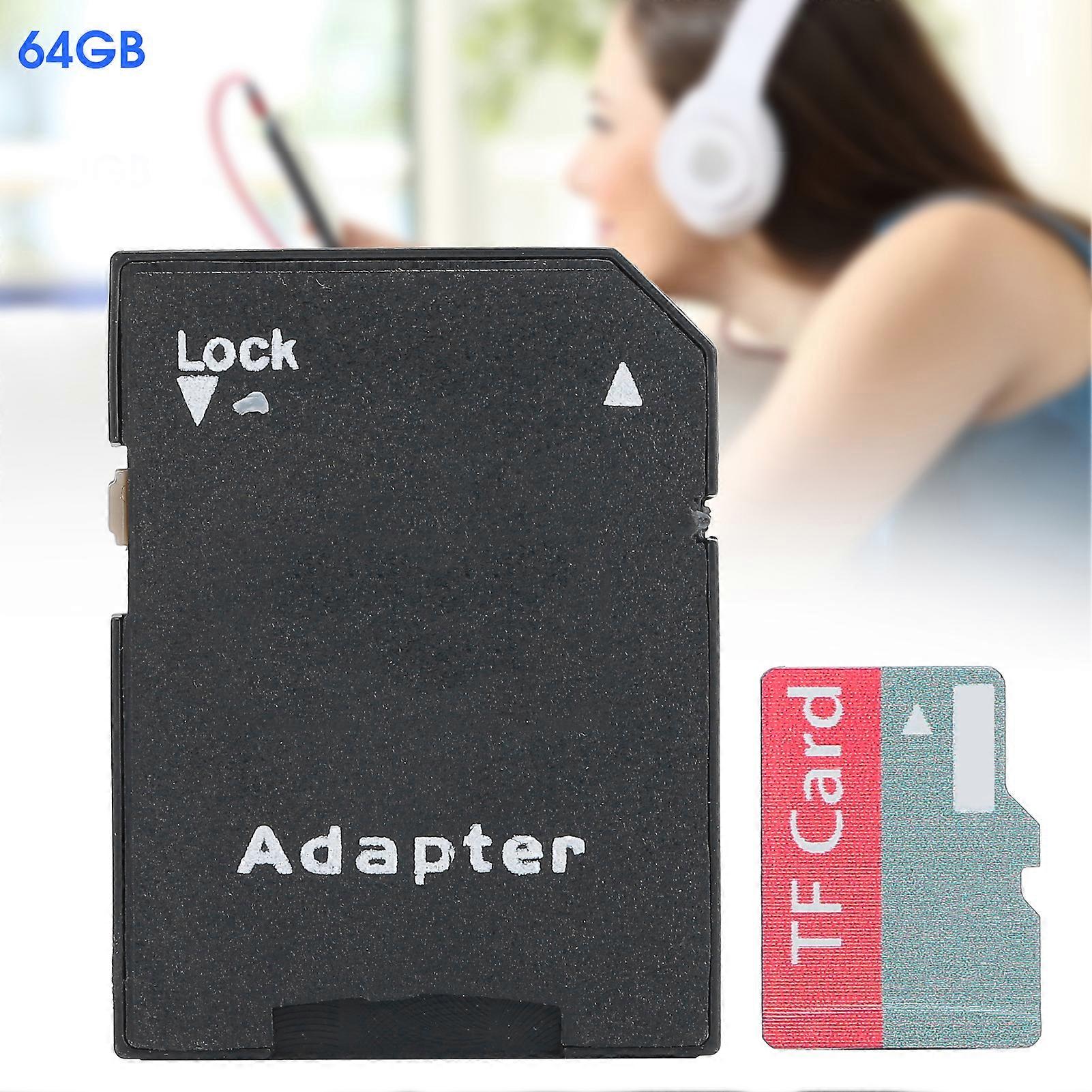 G080 64GB Waterproof Small Memory Card Flash Storage, Plastic