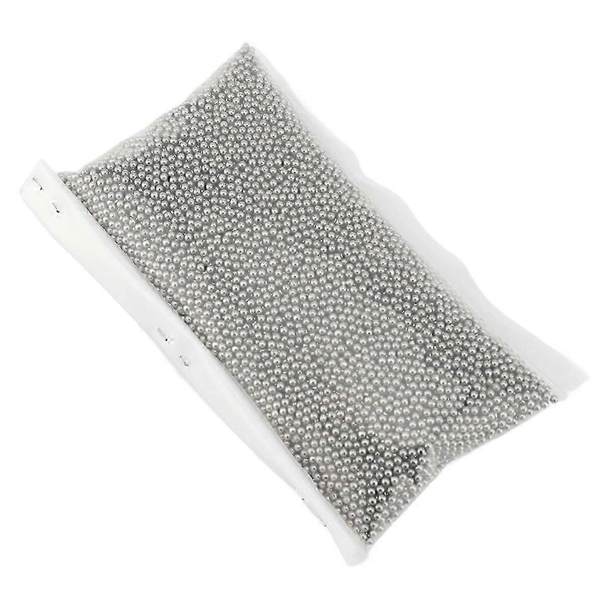 1 رطل من الفولاذ المقاوم للصدأ تلميع الخرز ، تآكل ممتاز ، مناسب لتلميع المجوهرات 2 مم