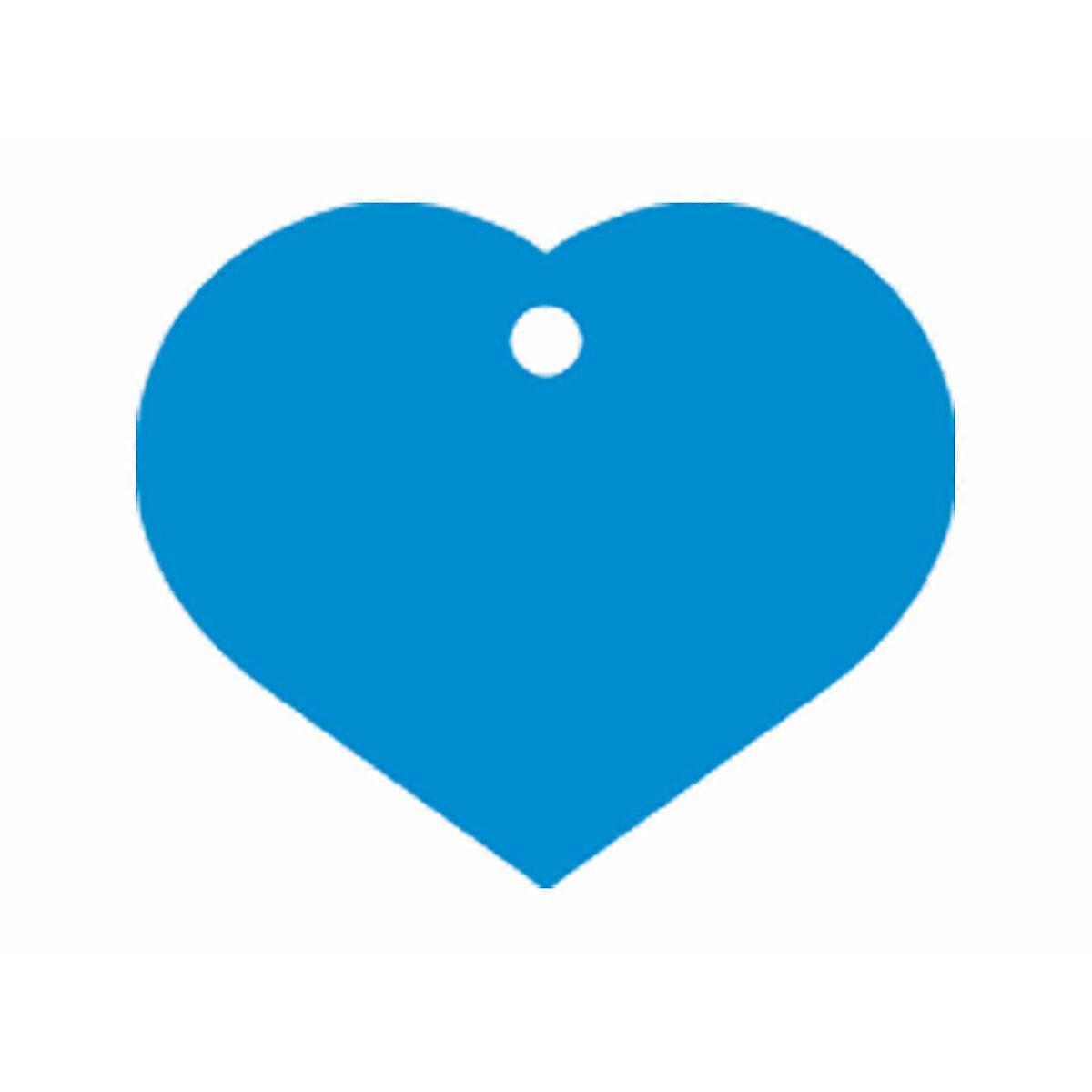 Identification plate Imarc Heart Blue