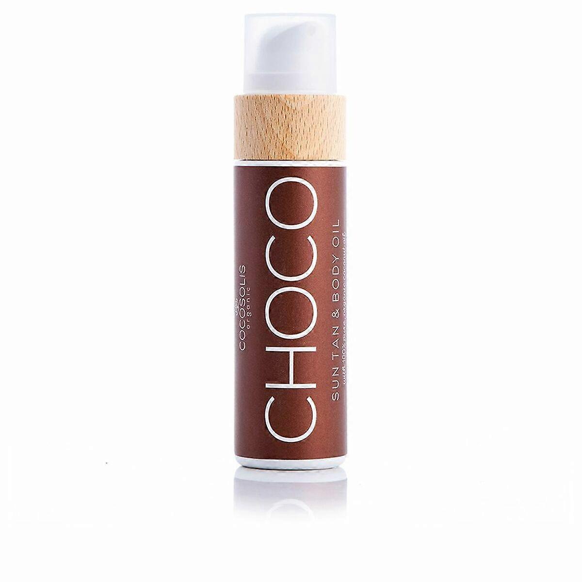 Huile de bronzage Cocosolis Choco (110 ml)