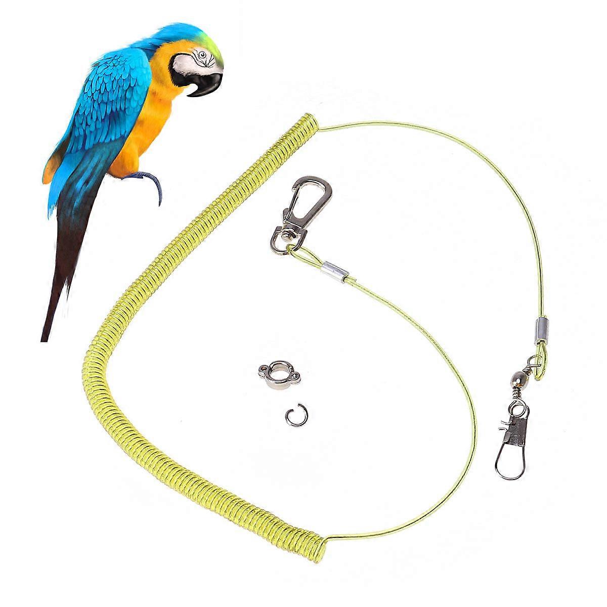 Pet Leash Flight Rope Training Adjustable Bird Leash for Parrot 3 Meters