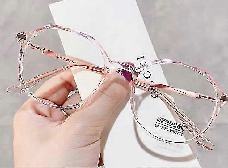 Blue Light Blocking Glasses with 51mm Lenses and Rectangular Frames to Protect Eyes