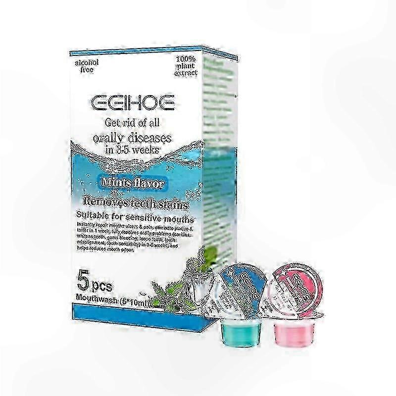 Travel-Friendly Disposable Mouthwash Cups for Breath Freshening and Stain Removal Solution
