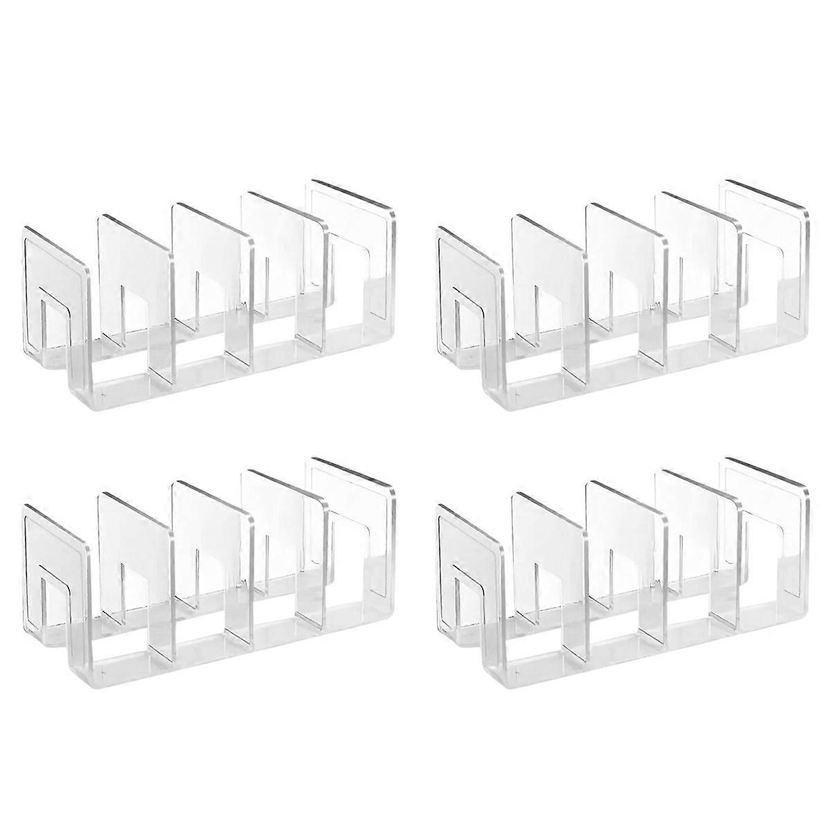 4 Pack Space-Saving Vertical Shoe Rack Organizer-Multi-Layer,Easy-to-Assemble, Compact Storage for Home Entryway Cabinet