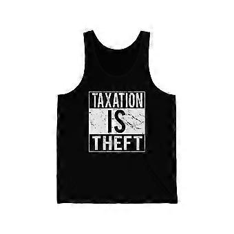 Taxation Is Theft Unisex Tank Top