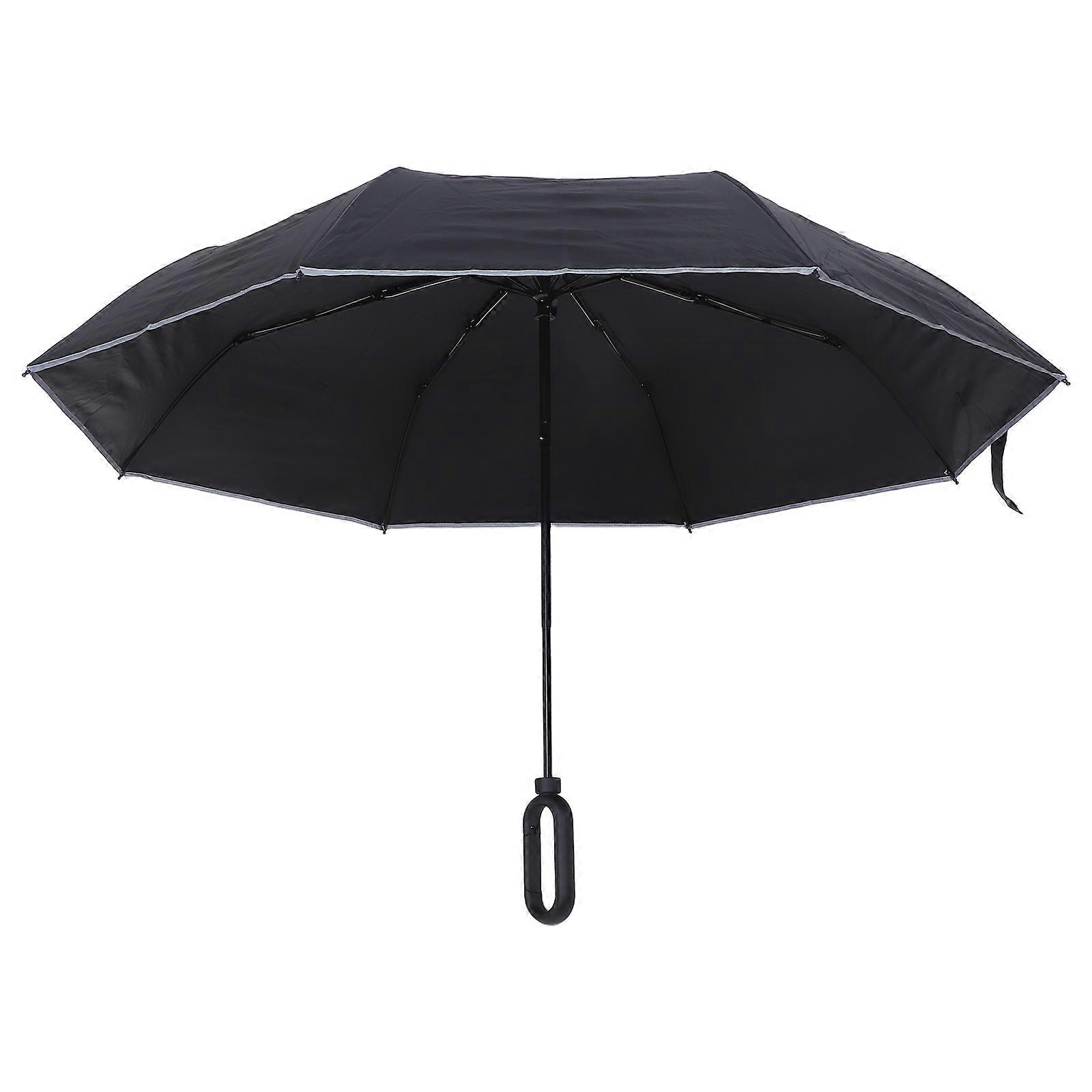 Ring Handle Umbrella Heavy Duty for 2Pcs Windproof Outdoor Use Folding Umbrella