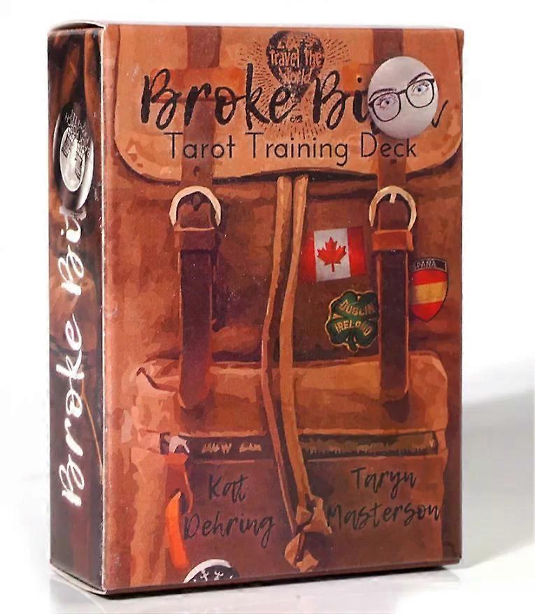 Broke B-Word Tarot Training Deck 78PCS Deck Fortune Telling Game Divination Fate board games for personal use