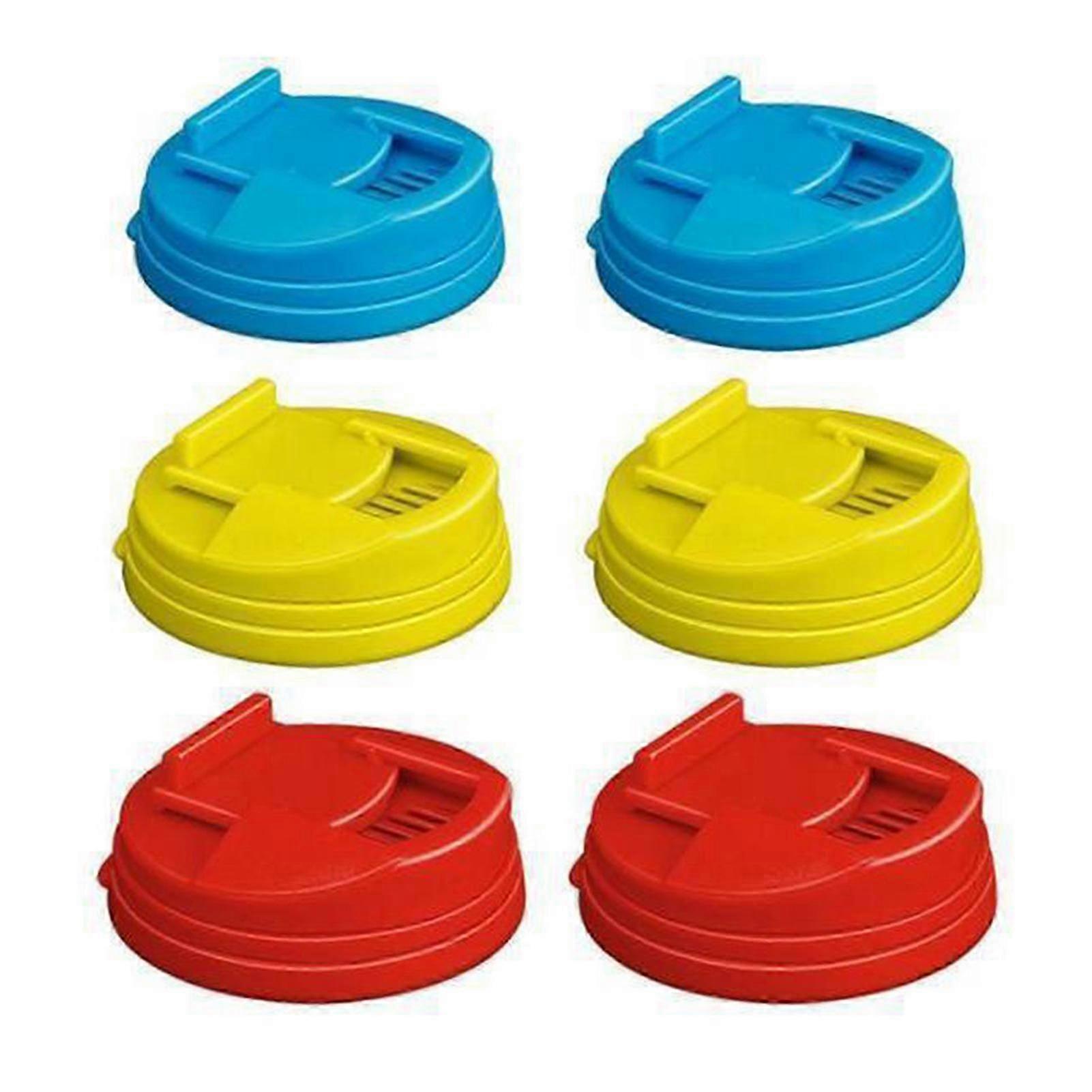 Plastic Leakproof Drink Can Lids Reusable Plastic Can Spill Stopper