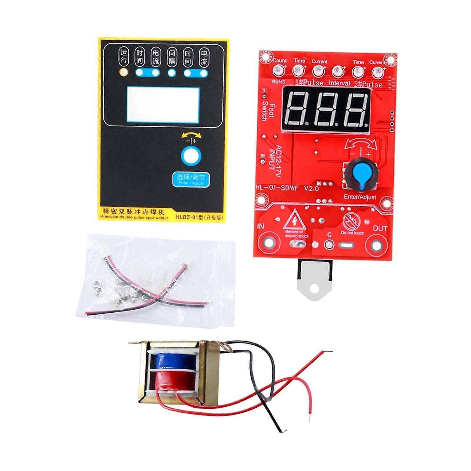 Spot Welding Machine Control Board Digital Display Module 41A Current Controller For Home Appliances