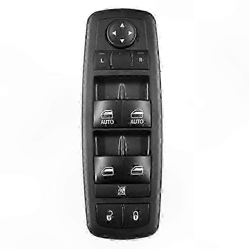 Left Side Master Power Window Door Switch with Mirror Adjust for 2009-2012 Ram 1500 2500 3500 Quad Cab