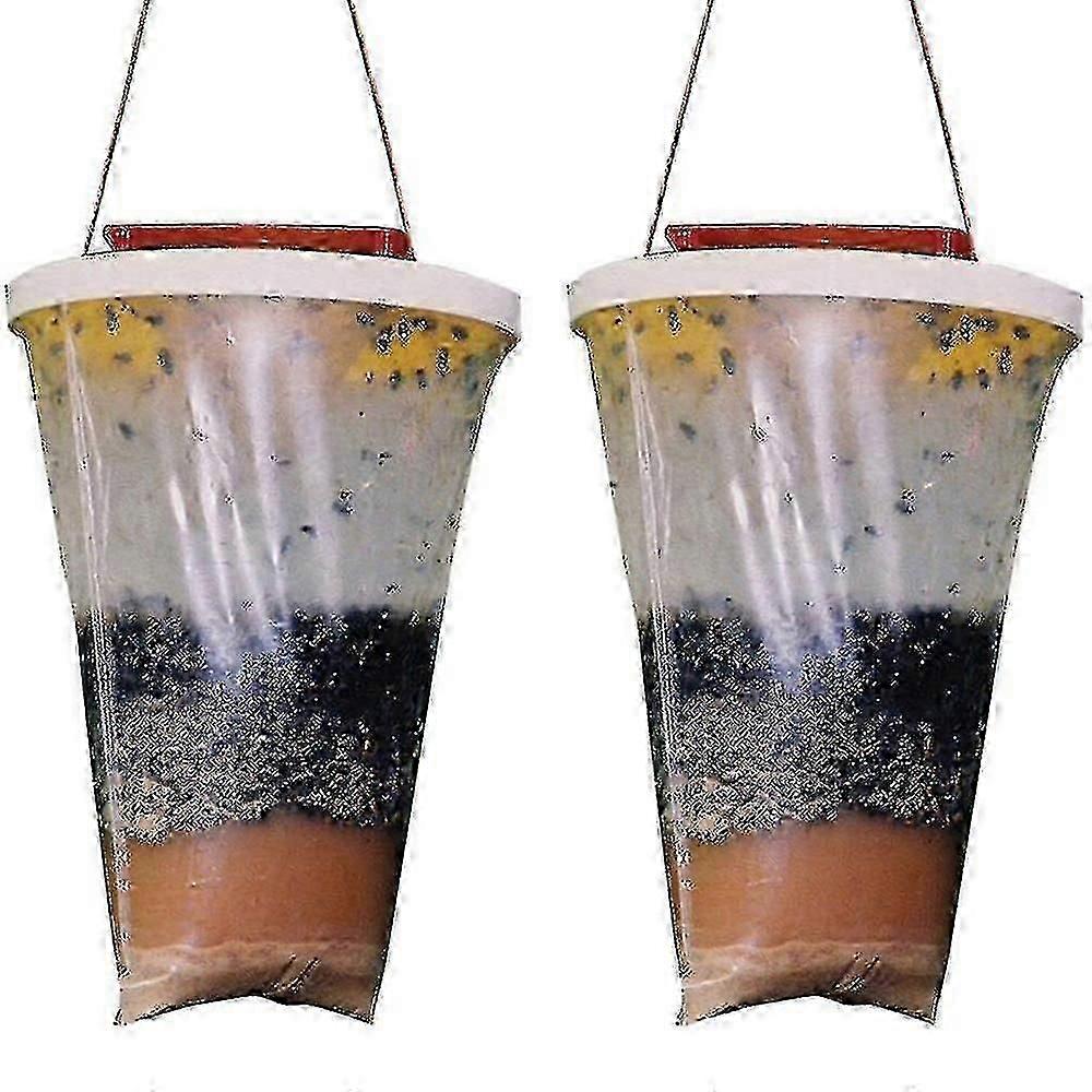 Red Top Fly Trap X 2 - Highly Effective Fly Control Solution