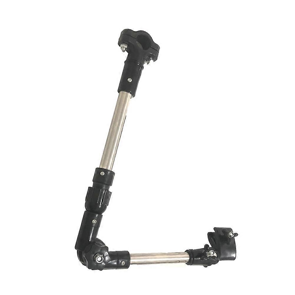 Yongwei Umbrella Stand Holder Swivel Connector Adjustable 2 Section Handlebar Frame Stand for Bike Stroller Wheelchair Baby Chair Compatible with