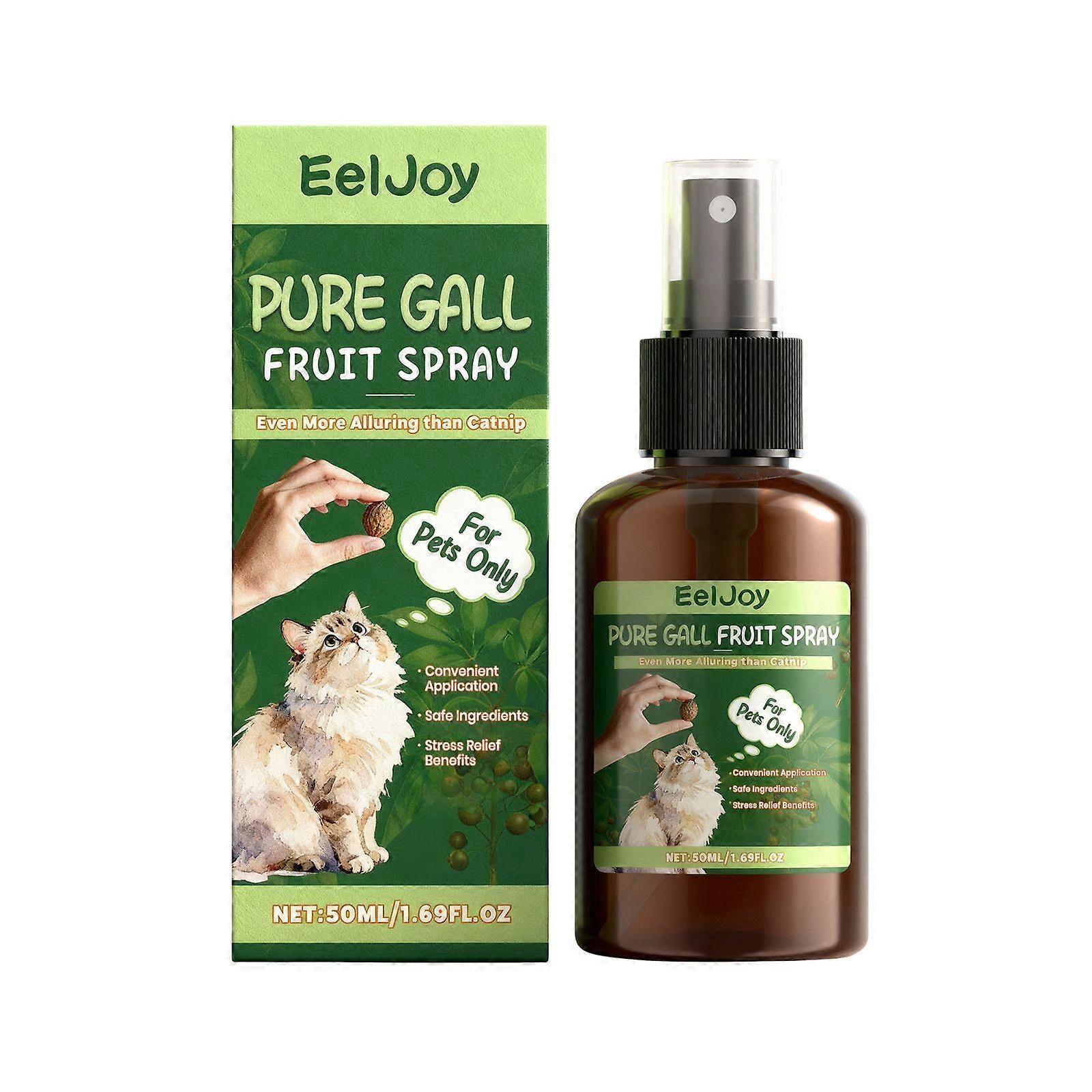 Catnip Spray with Silvervine Fruit, More Appealing Than Catnip Spray, Cat Scratch Spray for Outdoor Training, Fits All Cats, 50ml