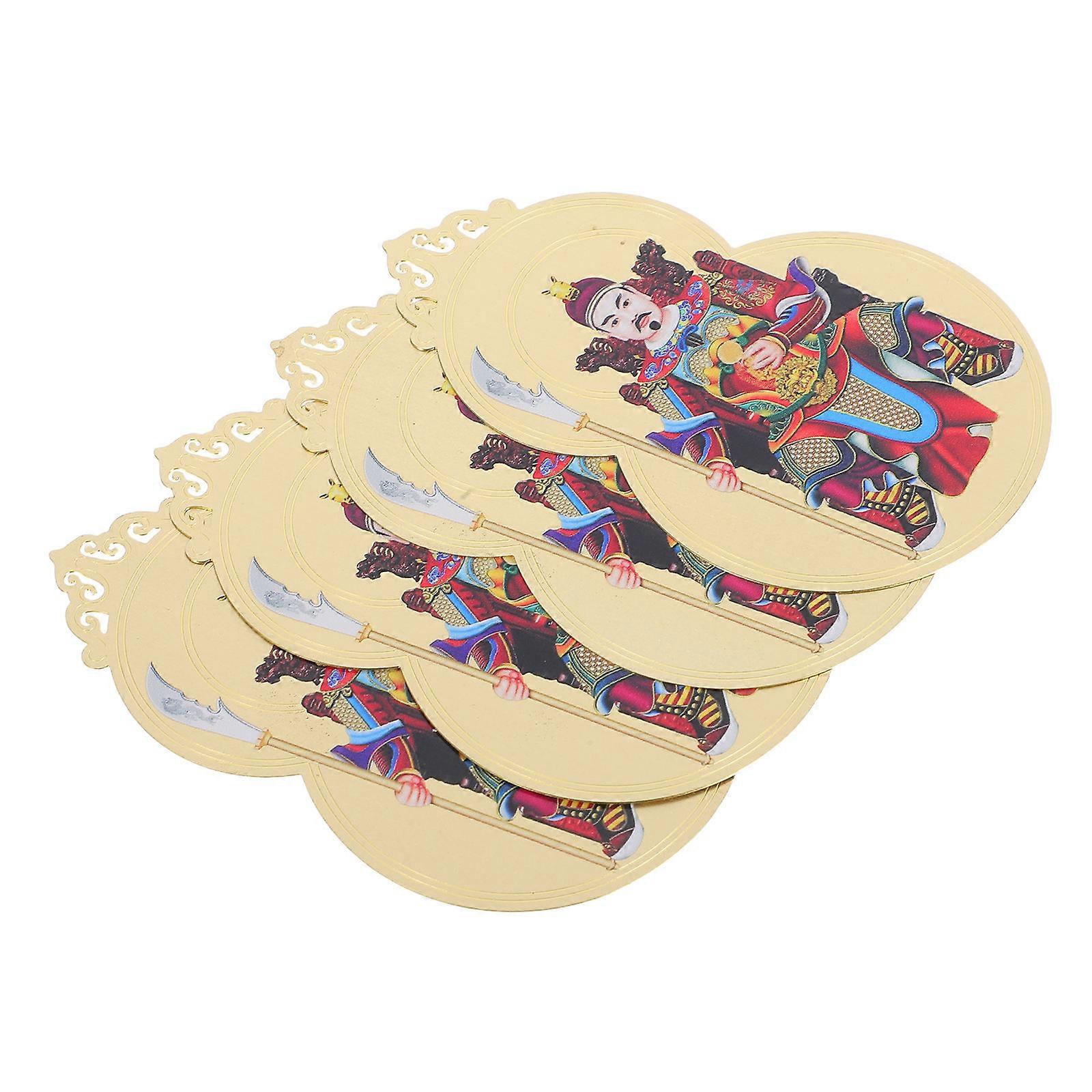 Chinese New Year Tai Sui Card for Good Luck and Protection 4Pcs Fengshui