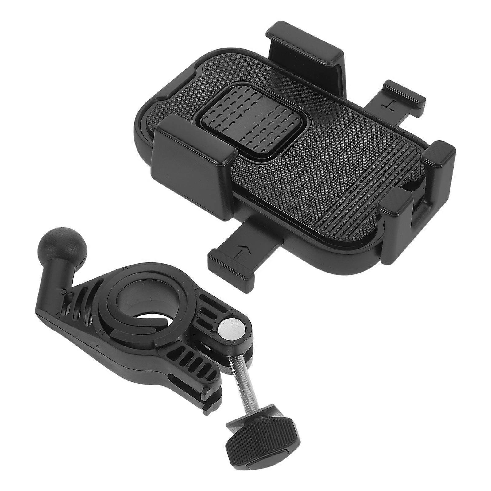 Bike Phone Mount Shockproof Holder for Motorcycle with 2Pcs Universal Handlebar Stand