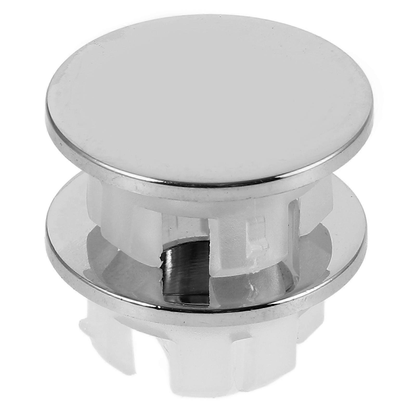 Wash Basin Overflow Plug Sink Covers for Bathroom Use 10Pcs Plastic