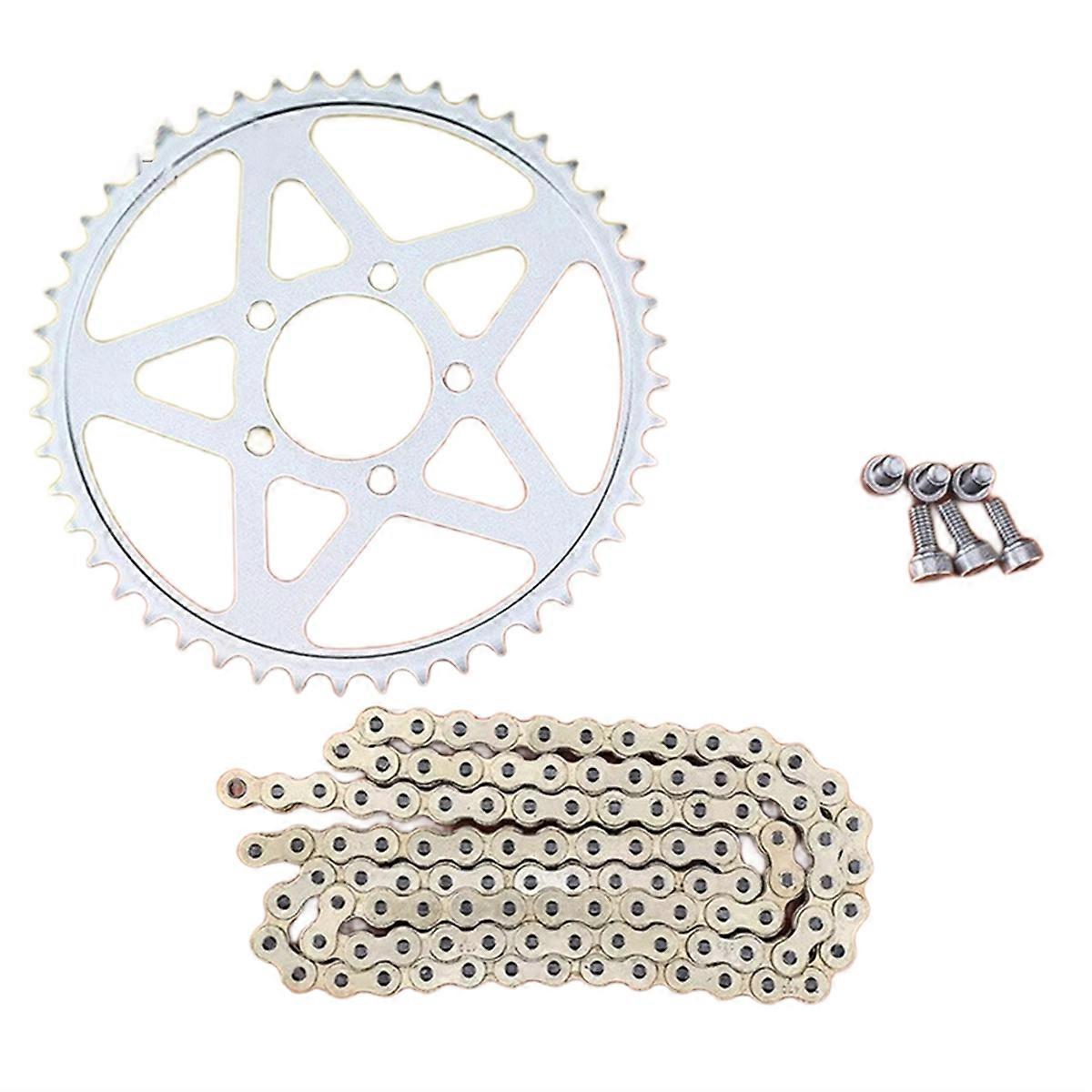 Motorbike 48 Tooth Sprocket +106 Section Sprocket Chain for Light Bee Primary Drive Sprocket Set