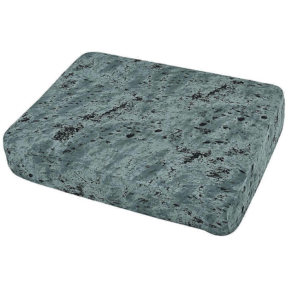 Stretch Sofa Cushion Cover for Protection Use Dark Grey Sofa Seat