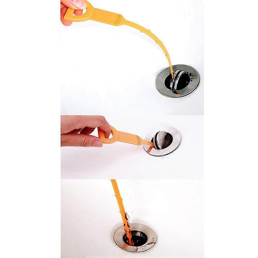 Drain Clog Remover Tool for Sink Cleaning 3Pcs Easy to Use Set