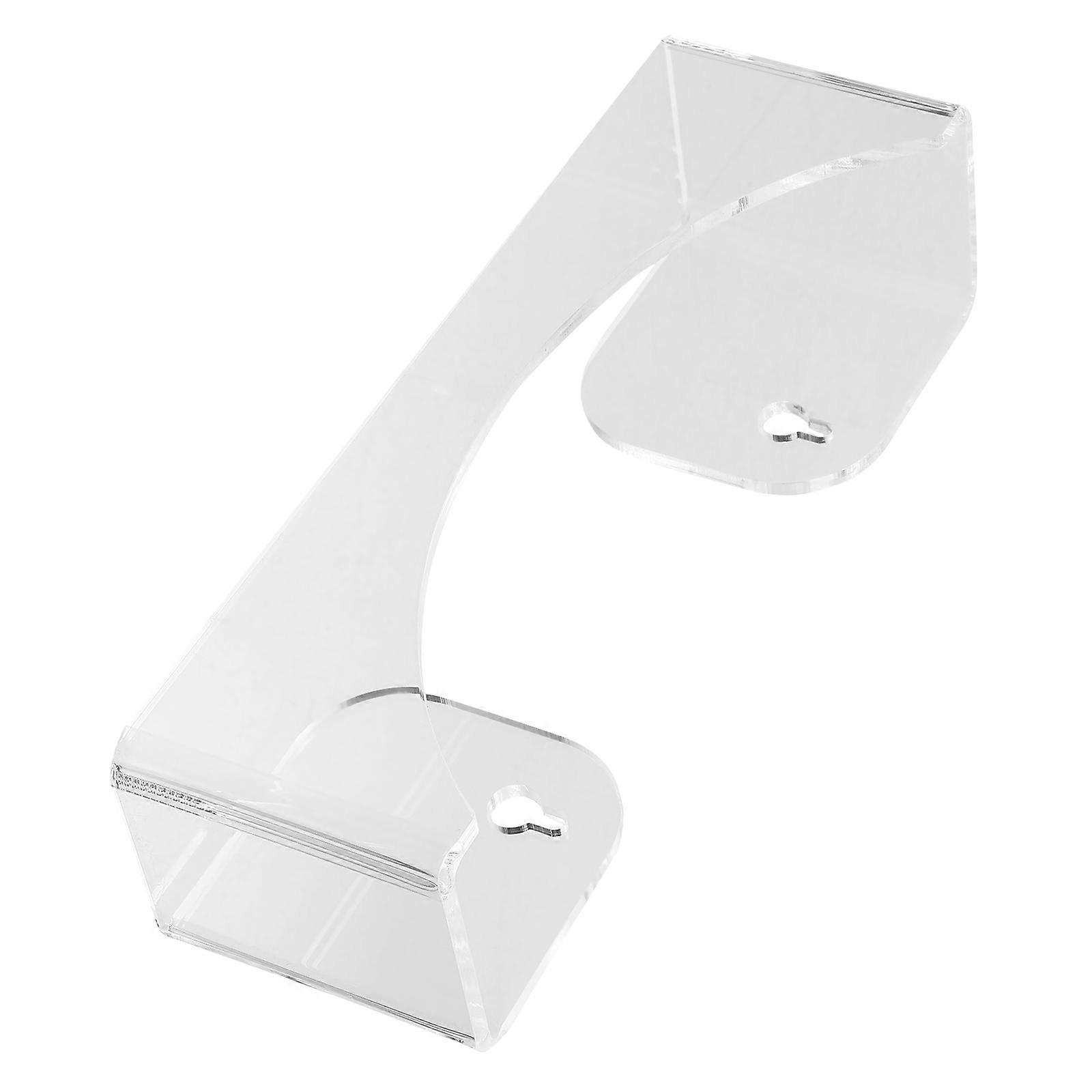 Baseball Cap Storage Rack Acrylic Transparent Wall Holder for 5Pcs