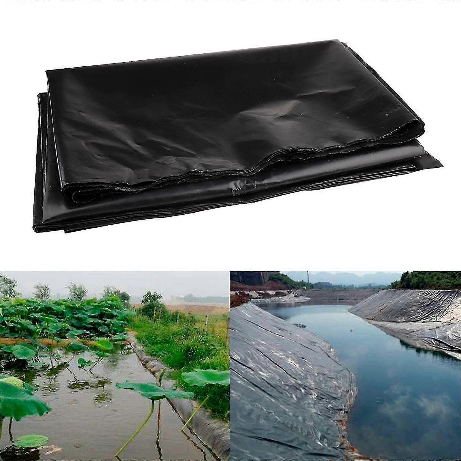 Customizable Pond Liner for Water Gardens, HDPE Pond Liner Waterproof and Puncture Resistant for Your DIY Water Feature Projects (1.5x3.0M) 2025