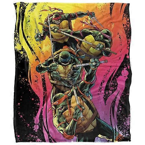 TMNT Silky Splash Supersoft Blanket