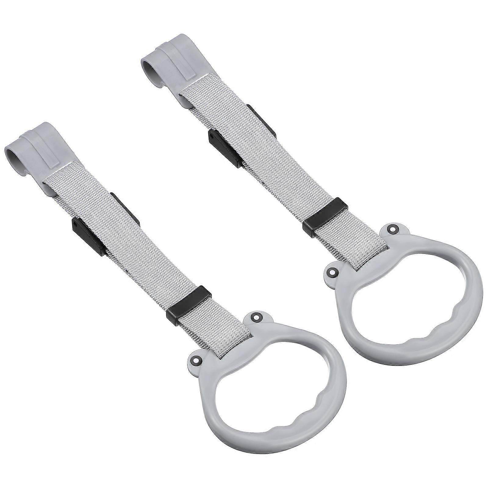 Pull Rings for Toddler Walking Assistant 6Pcs Light Grey Plastic