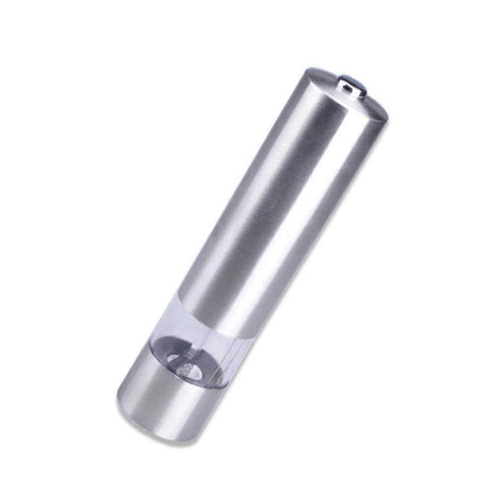 Silver Automatic Pepper Mill For Professional Chefs Home Use 1Set