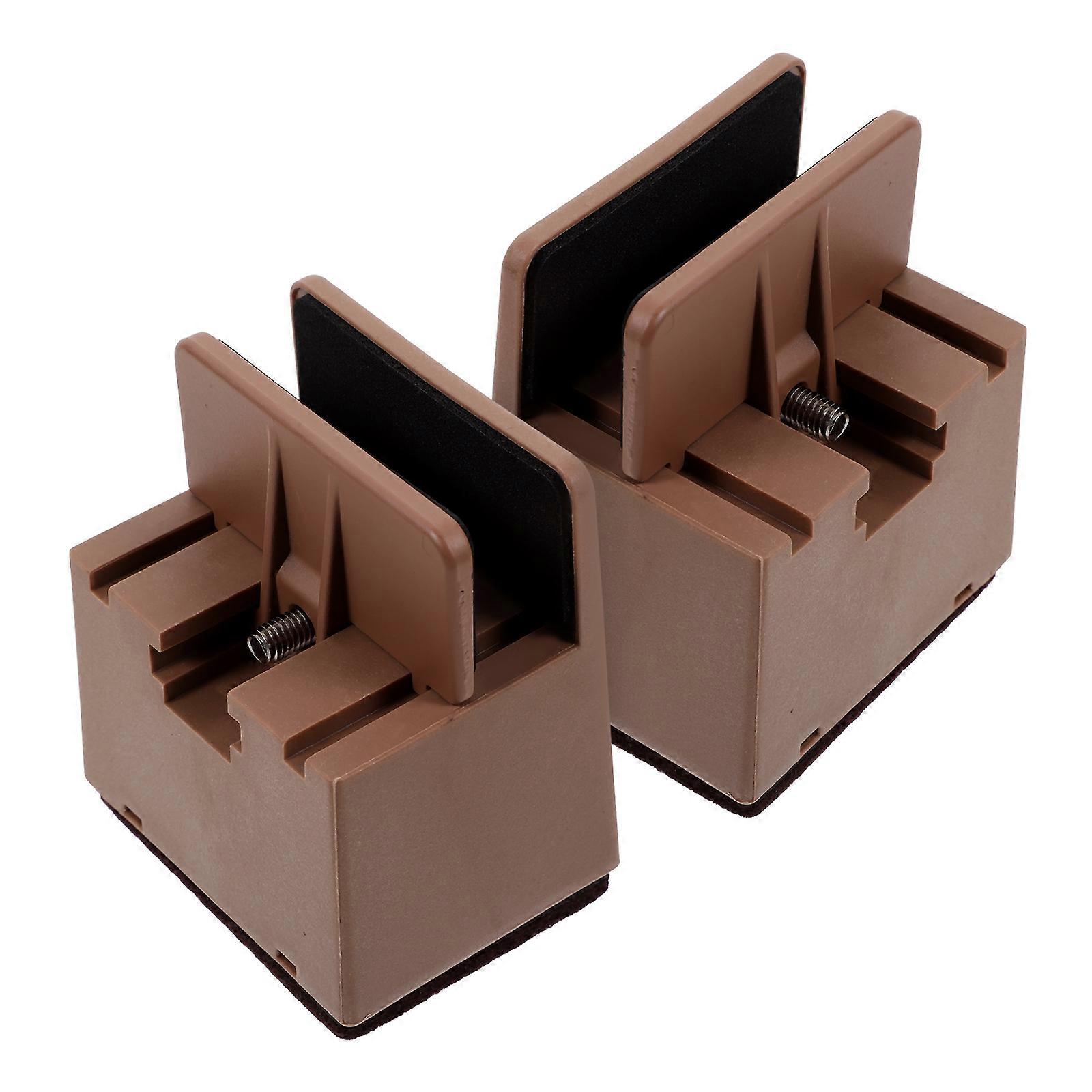 Bed Risers Furniture Height Riser for 4Pcs Stable Support