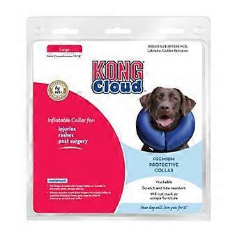 Kong KONG Inflatable E-Collar, Blue, 1 Each/Large