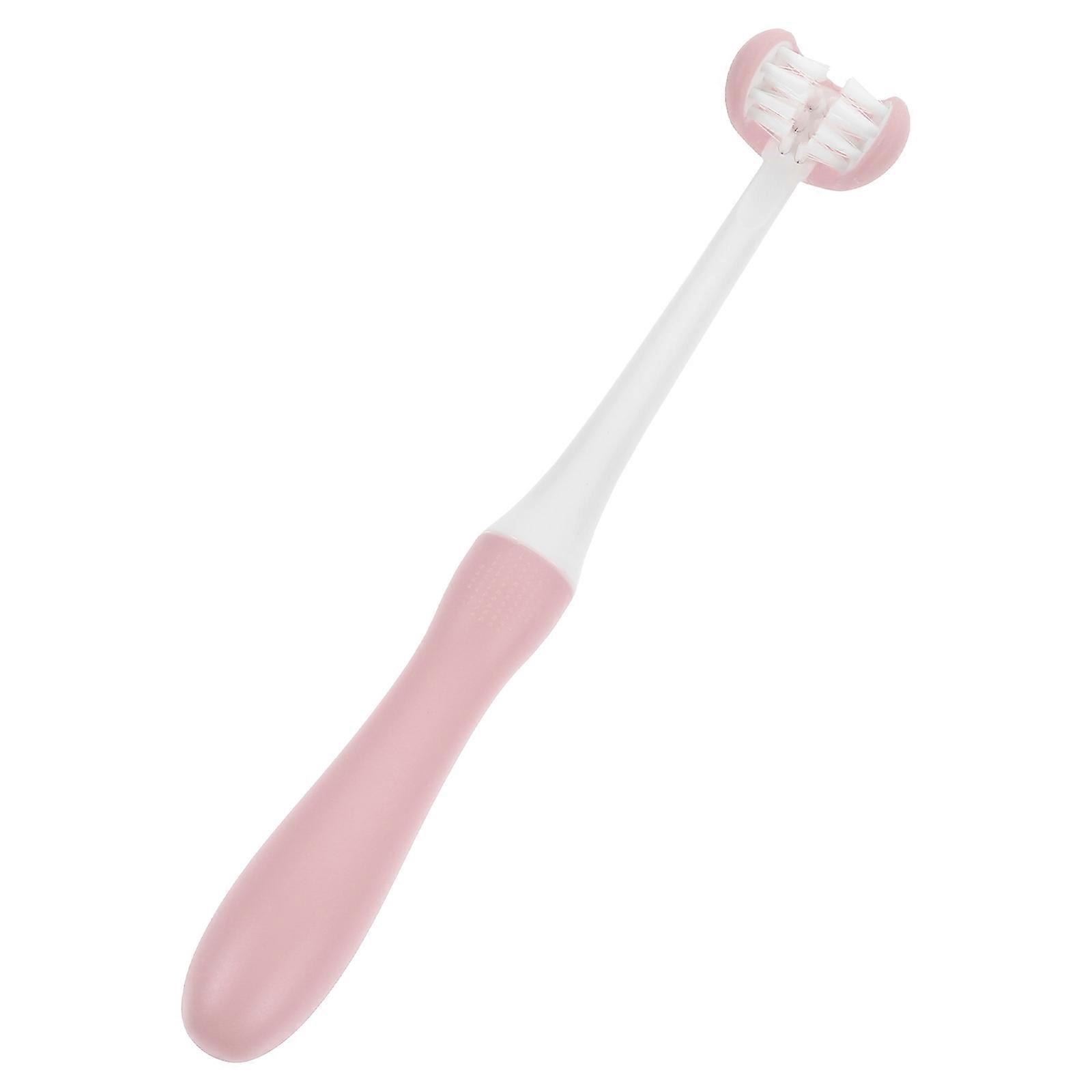 Students Toothbrush U-Shape Wraparound Design For Tooth Health Maintenance Multi-Surface Cleaning 1Pack