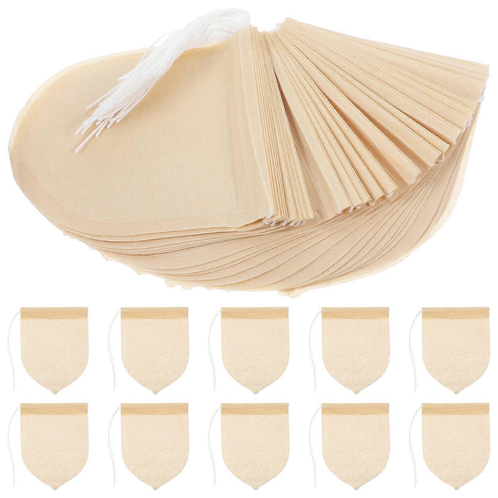 Loose Tea Strainer Bags 400 Pcs Suitable For Home Brewing Tea Making And Spice High Temperature Resistant