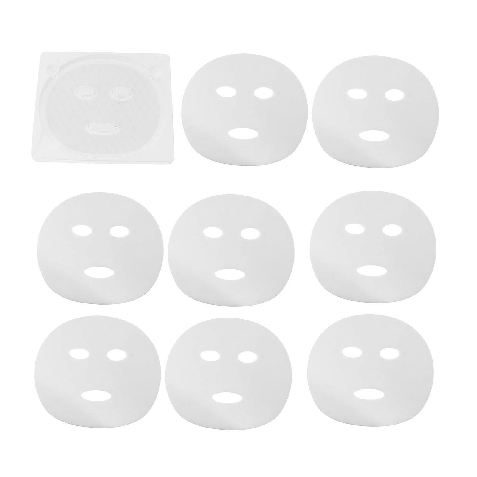 Mud Trays 3Sets Facial Mask Tools for DIY White Plates