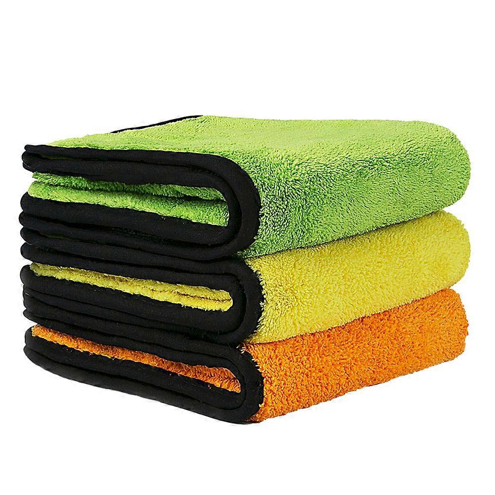 Microfiber Cleaning Cloth Dual-Side Car for 9Pcs Kit
