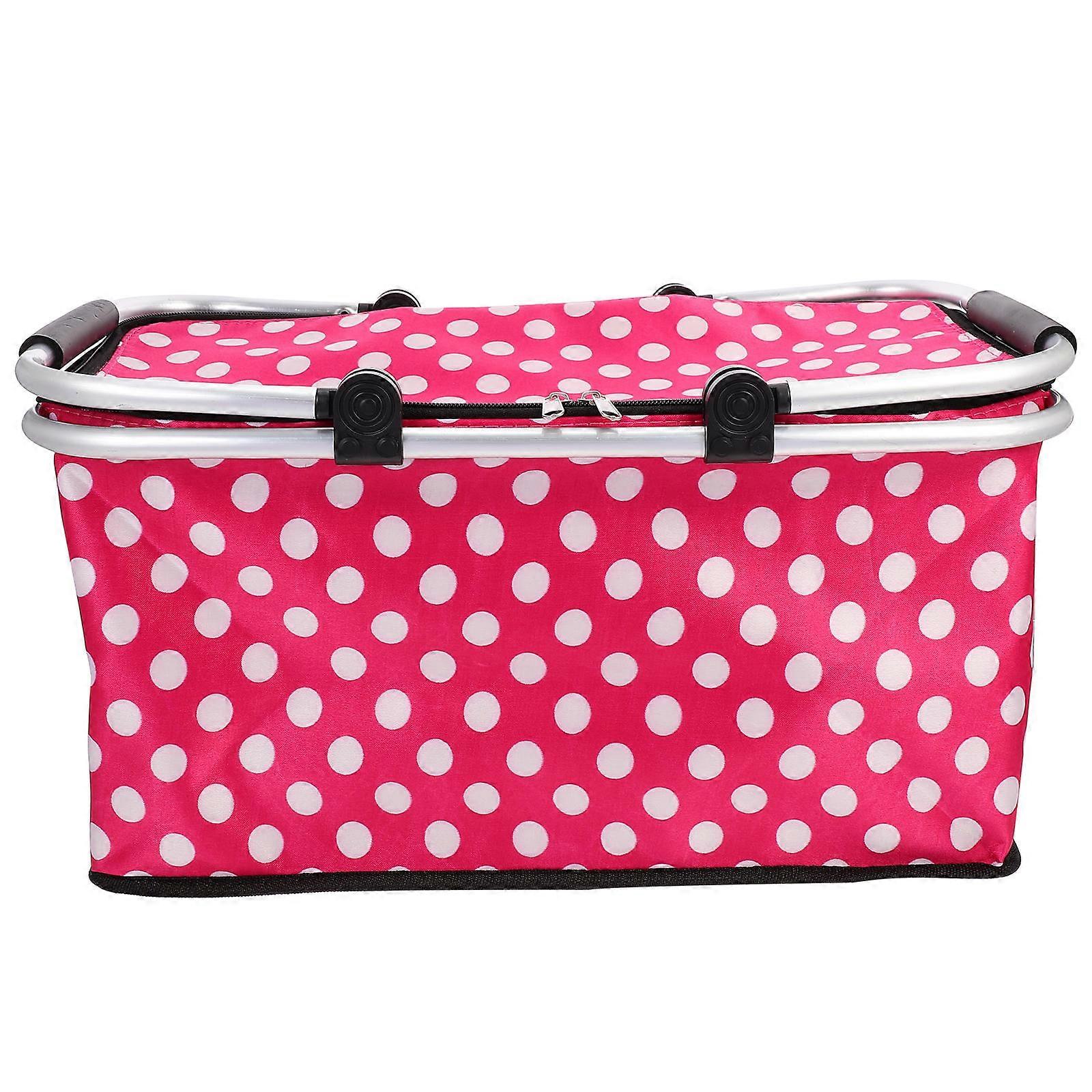 Insulation Lunch Bag Convenient Picnic Insulation Bag for Storage 2Pcs