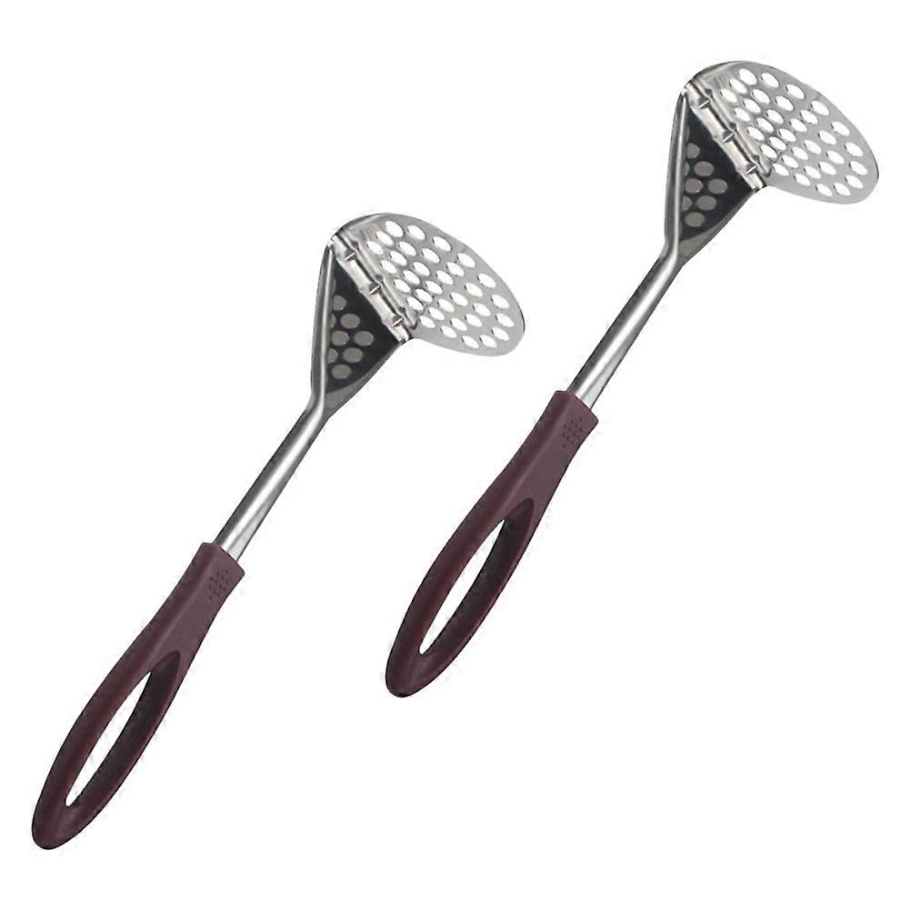 Practical Stainless Steel Potato Mashers for Cooking 2Pcs