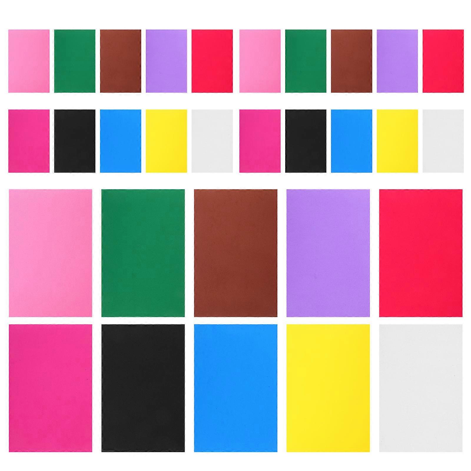 DIY Handicrafts 150 Pcs Multi-Function Colored Sponge Sheets With Rectangular Shape Perfect For Party Decoration