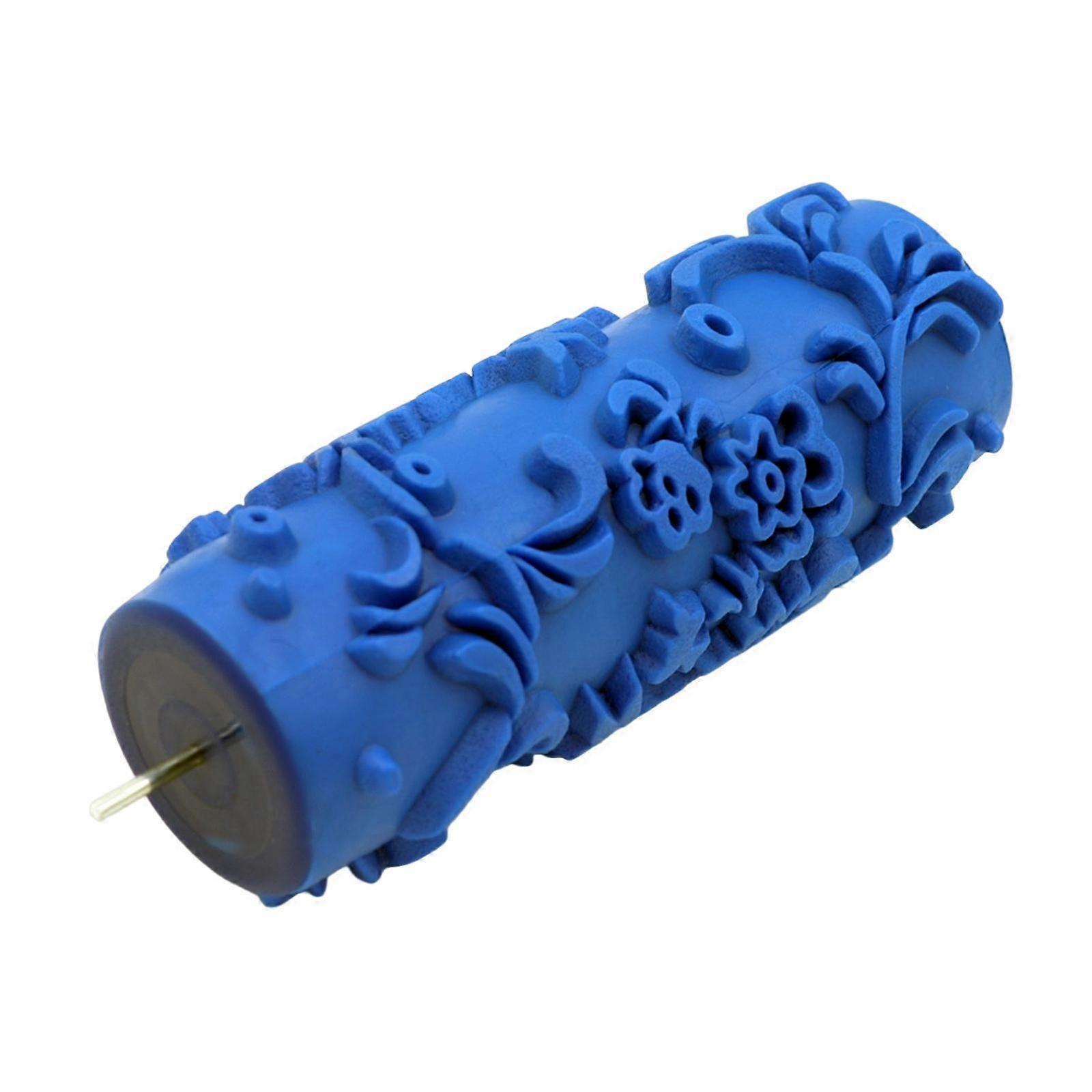 Patterned Paint Roller Decorative Household Rubber Roller for Cabinets