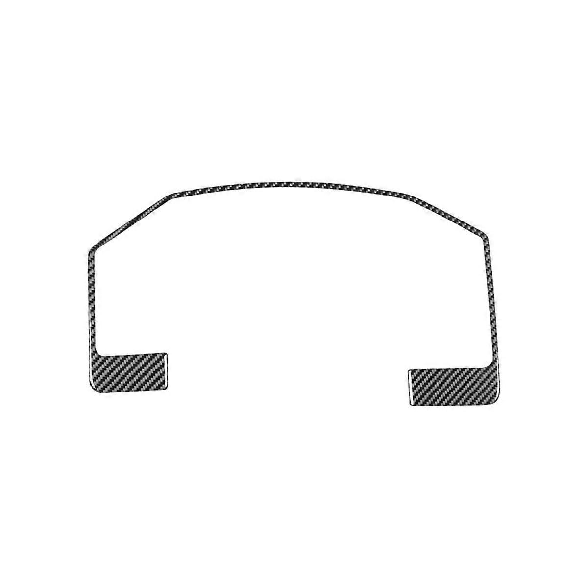 Carbon Fiber Dashboard Instrument Meter Frame Trim for Ram LHD