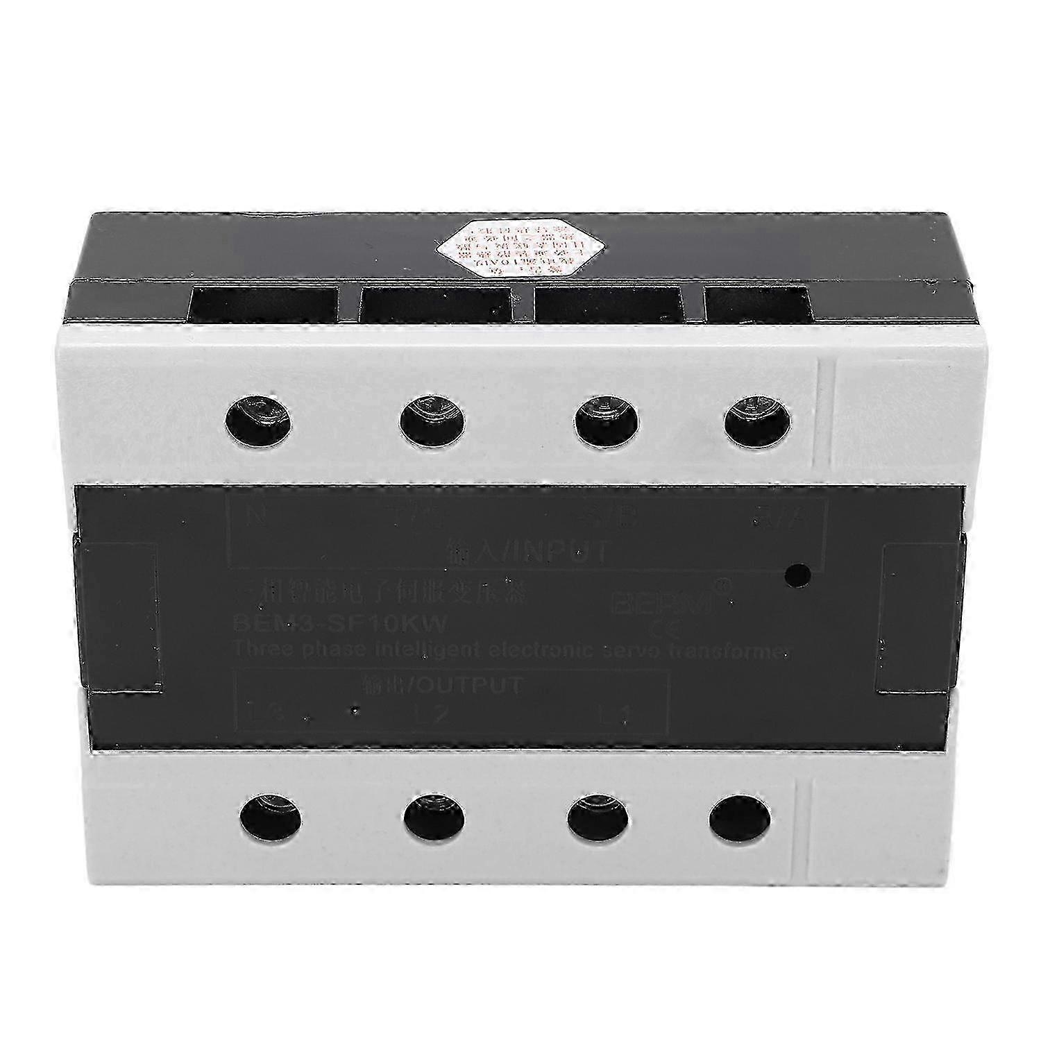 3 Phase Servo Transformer 10KW Electronic Voltage Converter 360‑420V Input 200‑230V Output