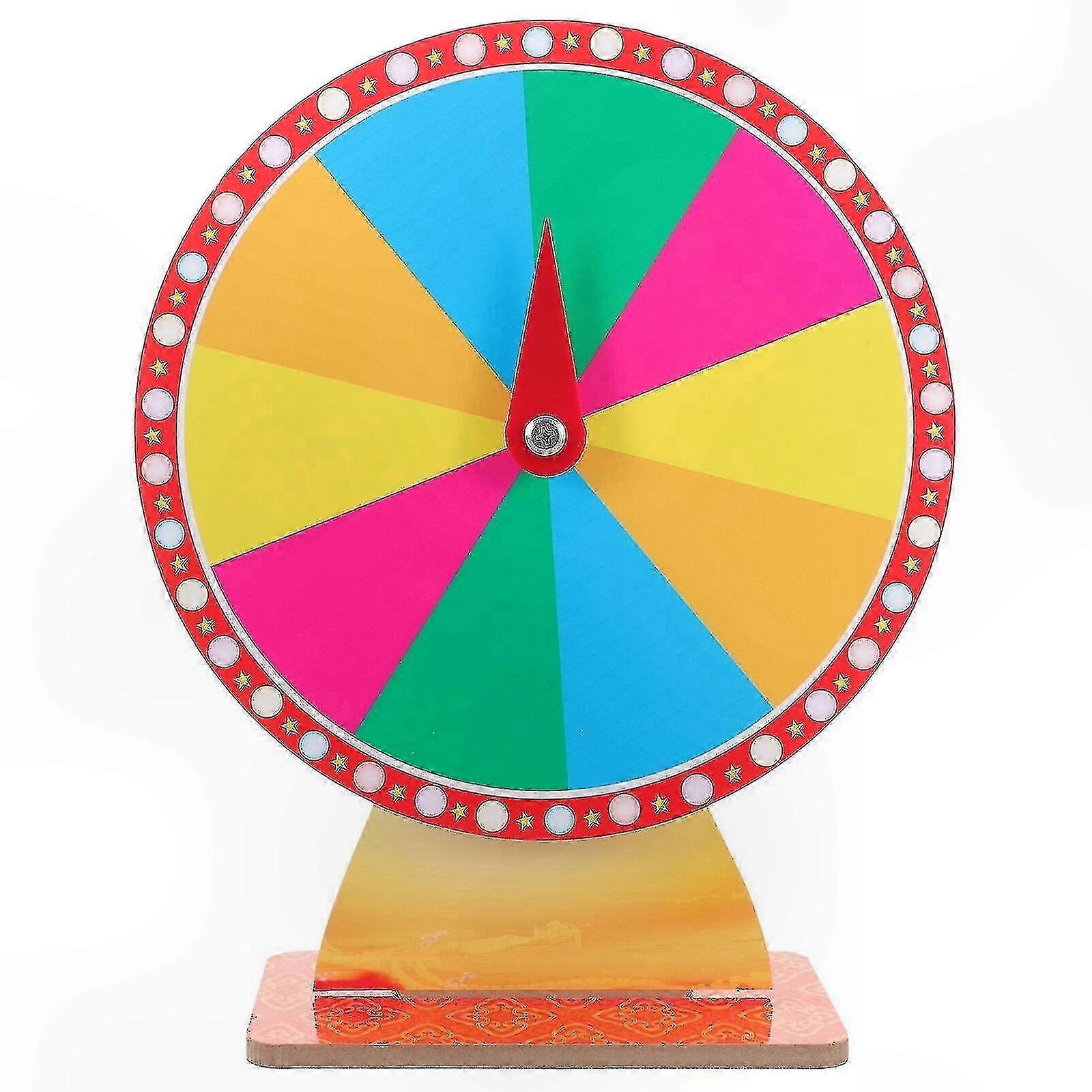 Interactive Roulette Wheel for Party Games and Carnival Activities