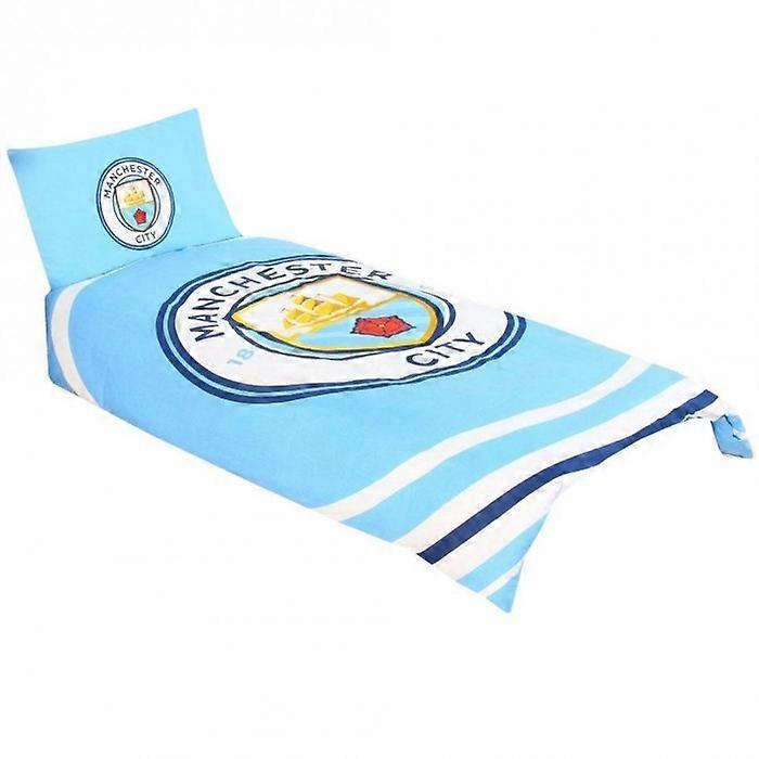 Manchester City FC Pulse Single Duvet Set