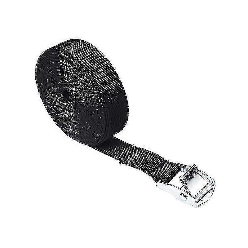 2.5mx25mm bil spänn rep binda ner rem stark spärrbälte bil bagage väska last surrning rem zinklegering zink nylon 8 färg-r