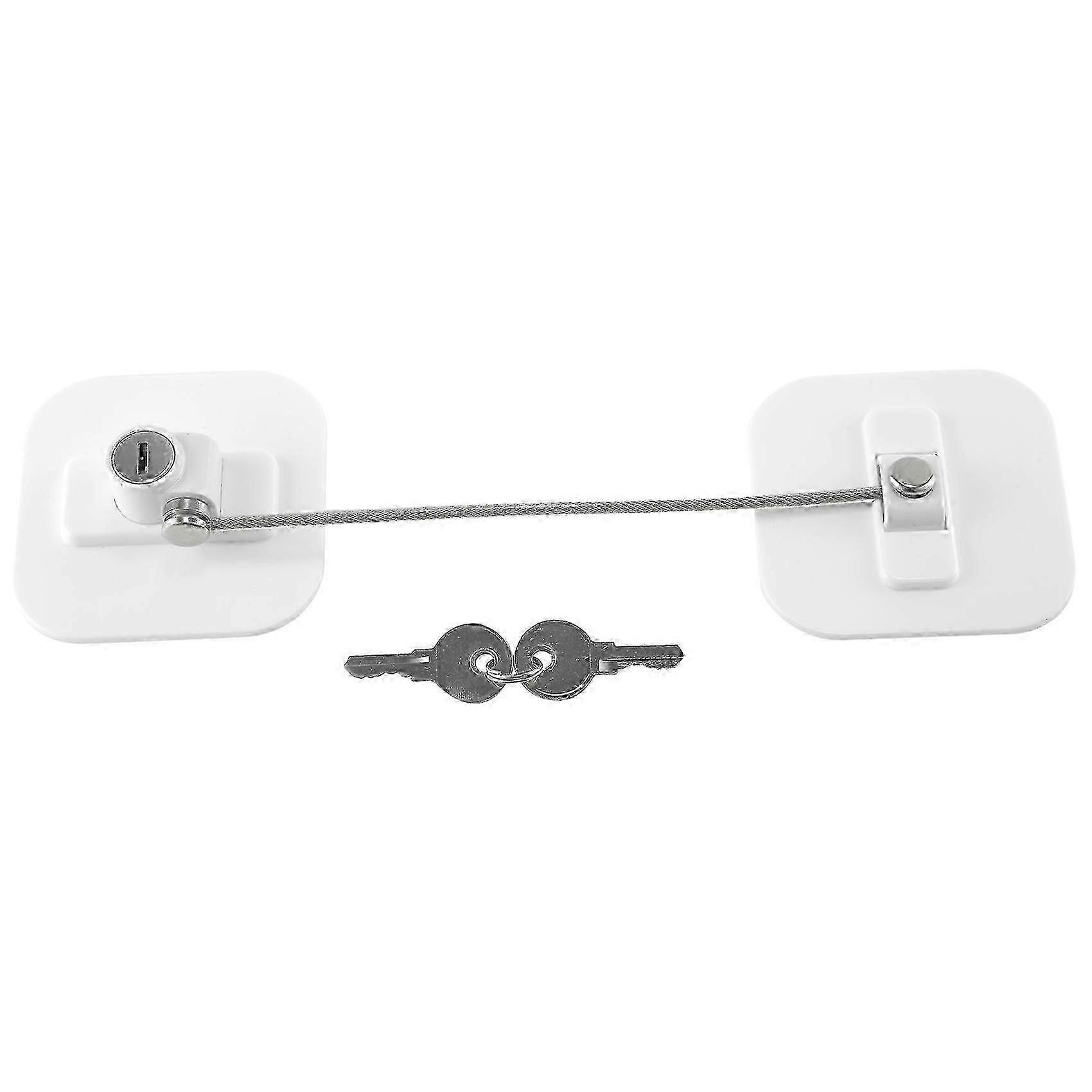 Child Safety Refrigerator Lock with Key, Locks for Fridge and Freezer