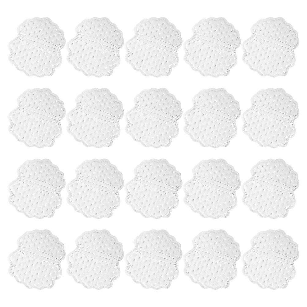 Cotton Armpit Sweat Pads Sweat Absorbing Patches 40Pcs White Pack