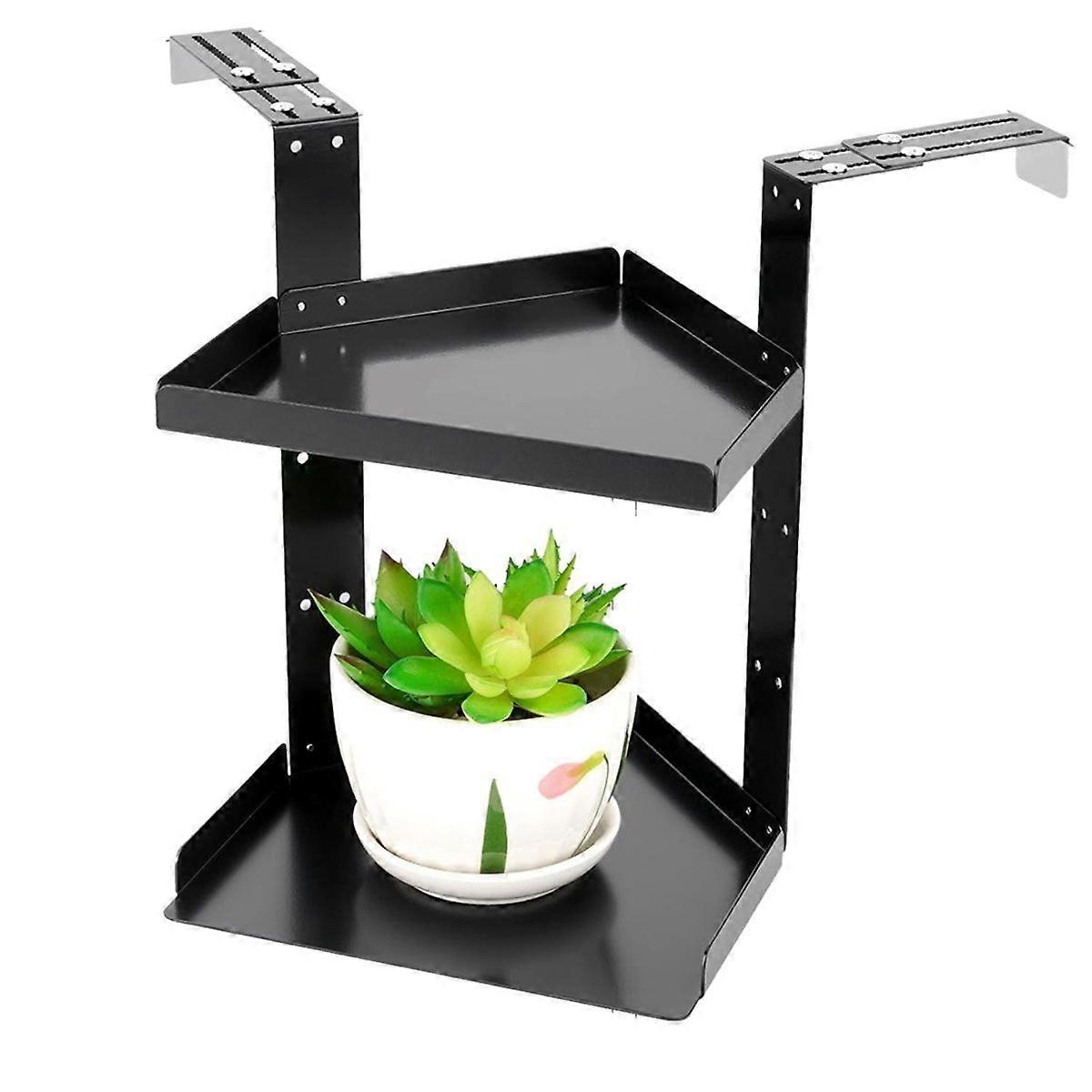 Office Cubicle Shelf Cubicle Storage Organizer Cubicle Accessories Height Adjustable Cubicle Corner Shelf with Hooks