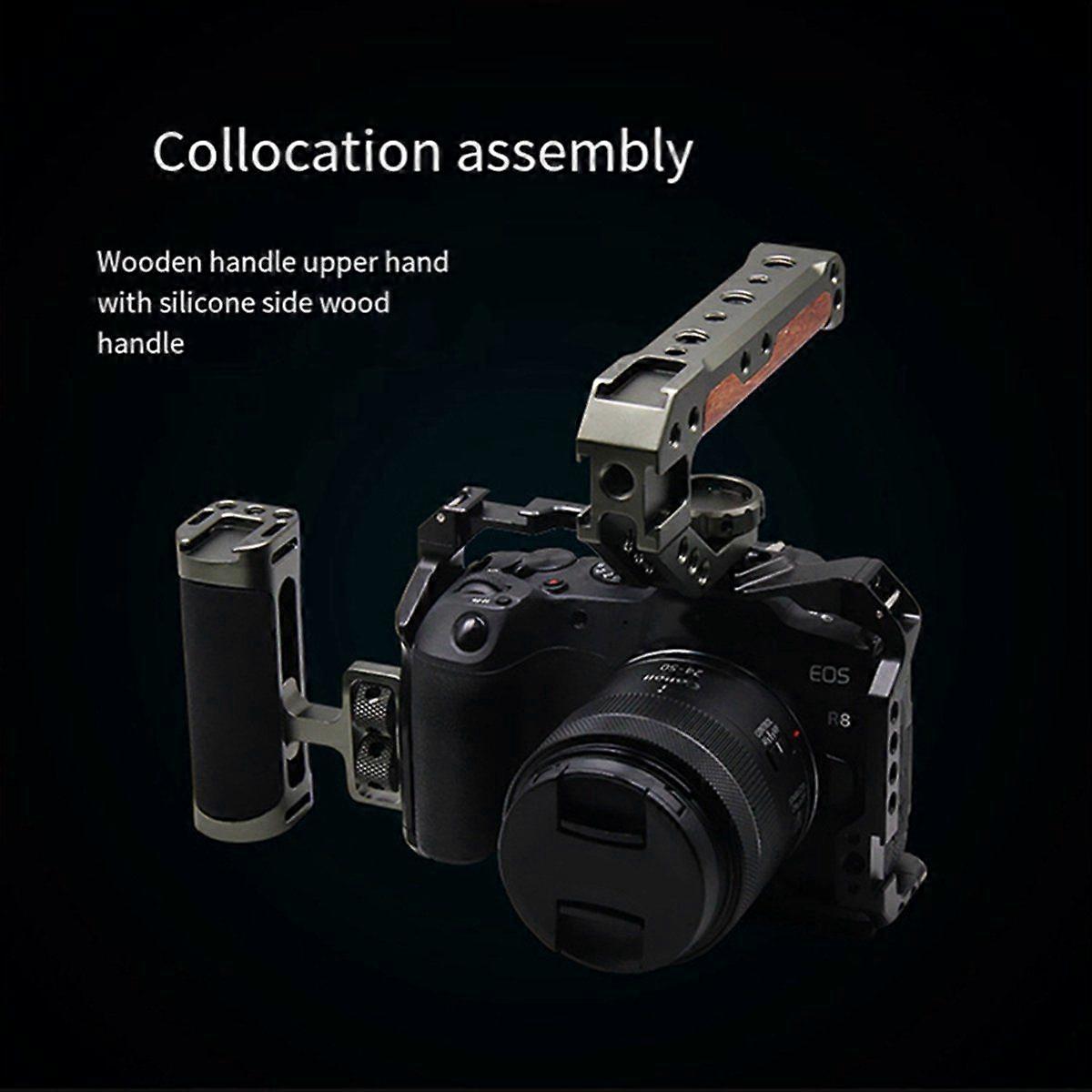 For R8 Camera Cage Rig Cold Shoe Mount