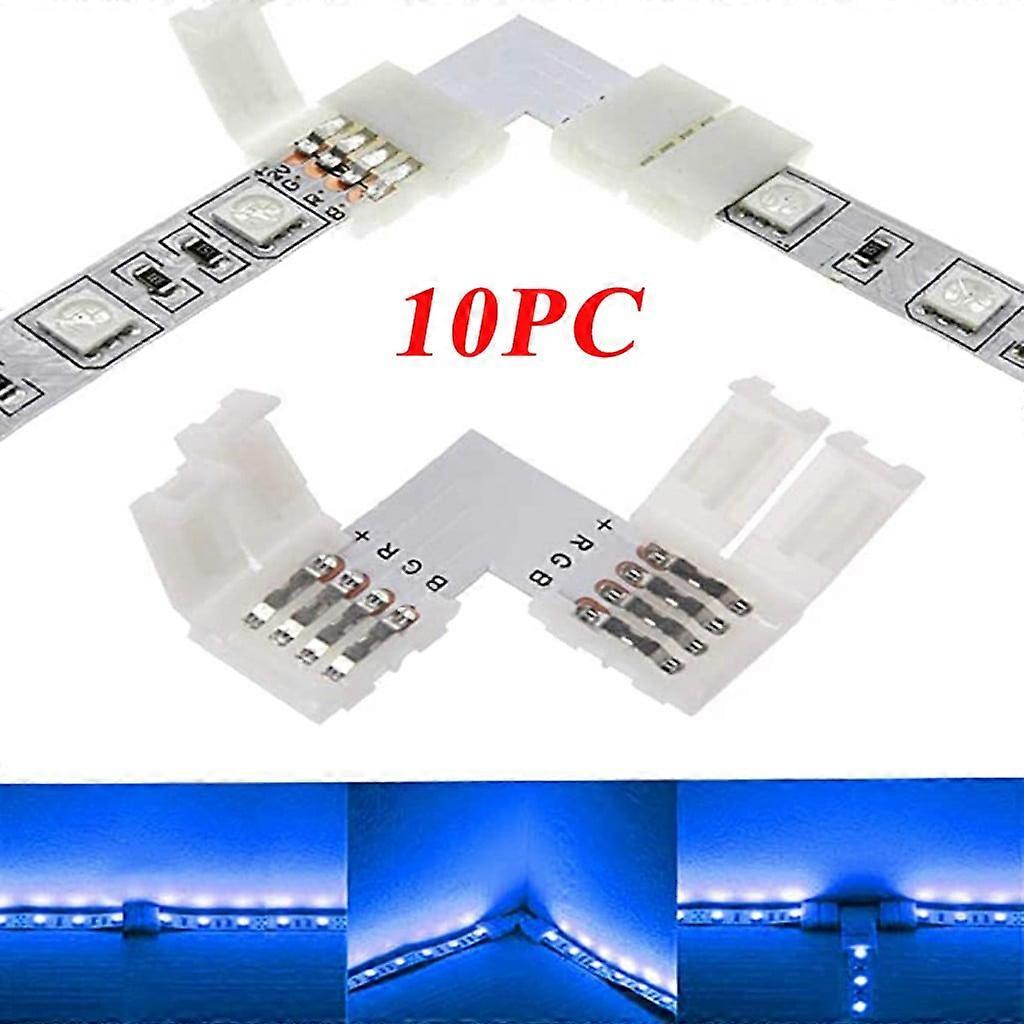under 5$ Gnobogi Fitting Connector Strip Light Connector Quick Connector Light LED Connector 10PC Clearance